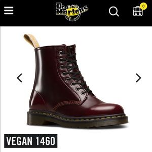 Vegan Cherry Red Dr. Martens